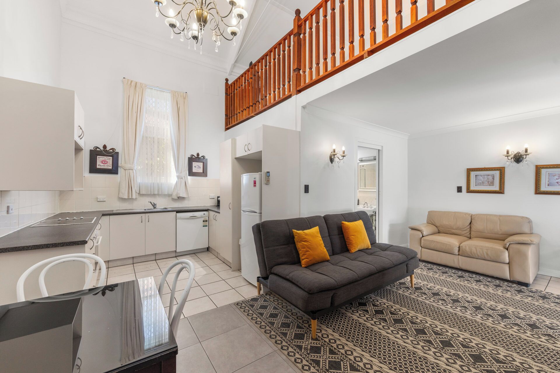 Apartamento, 1 quarto | Cozinha privada | Geladeira grande, micro-ondas, cooktop, chaleira elétrica