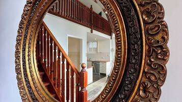 Apartment | Premium bedding, down duvets, individually decorated