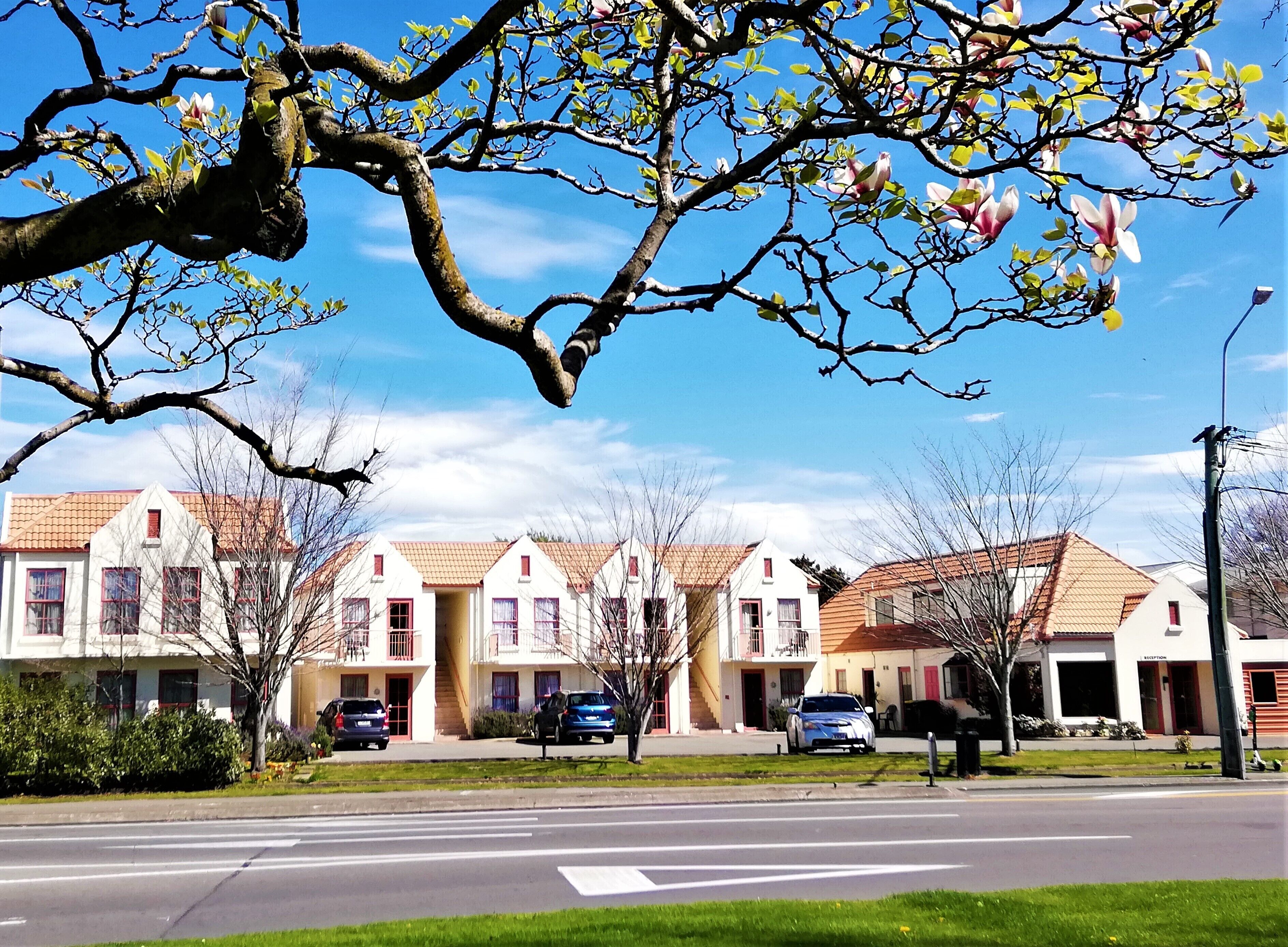 Entrada de la propiedad