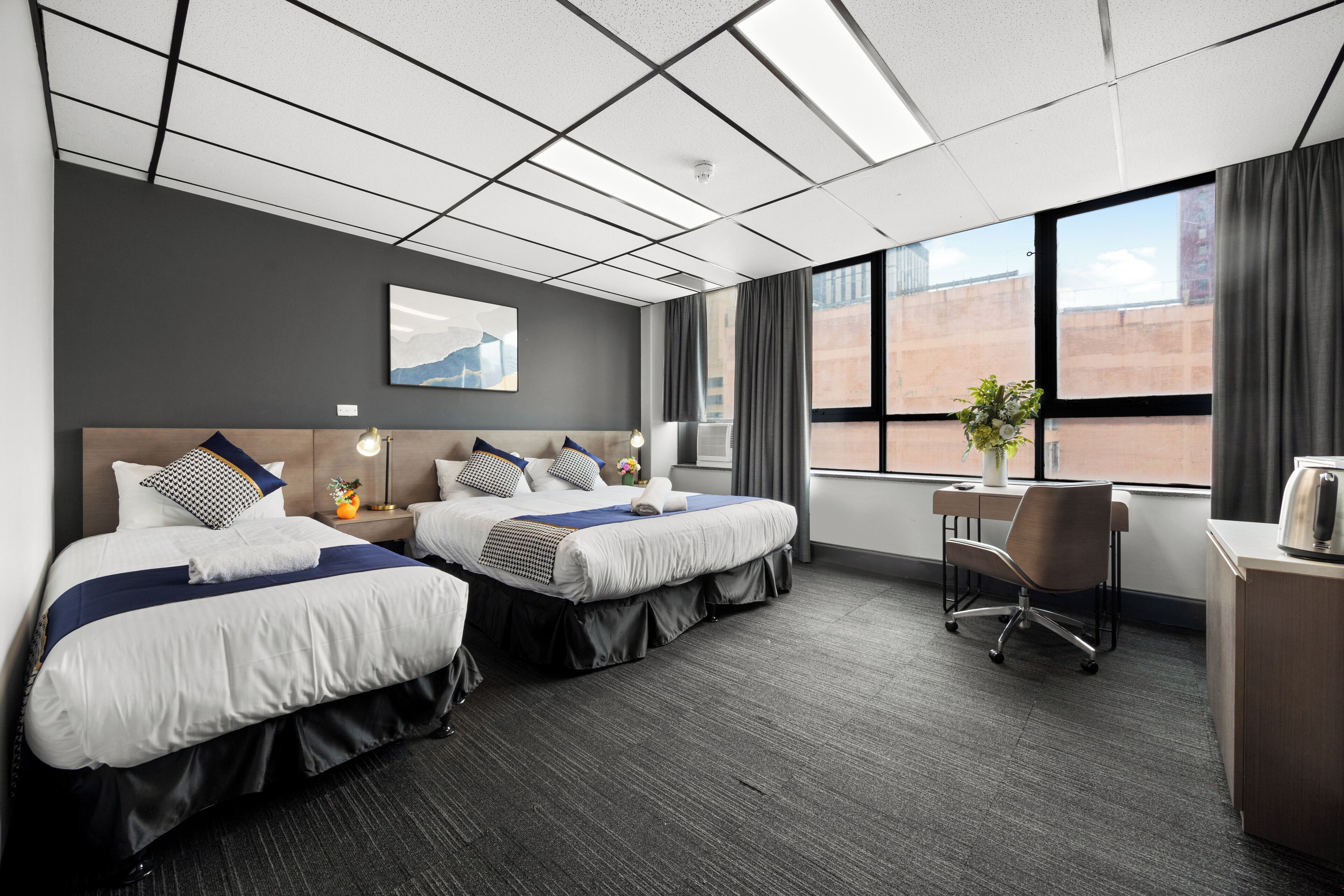 Iron/ironing board, free WiFi, bed sheets