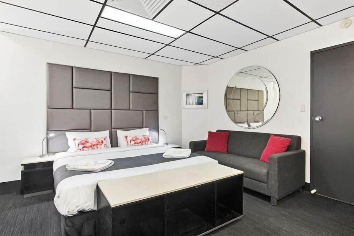 1 Schlafzimmer, Bügeleisen/Bügelbrett, kostenloses WLAN, Bettwäsche