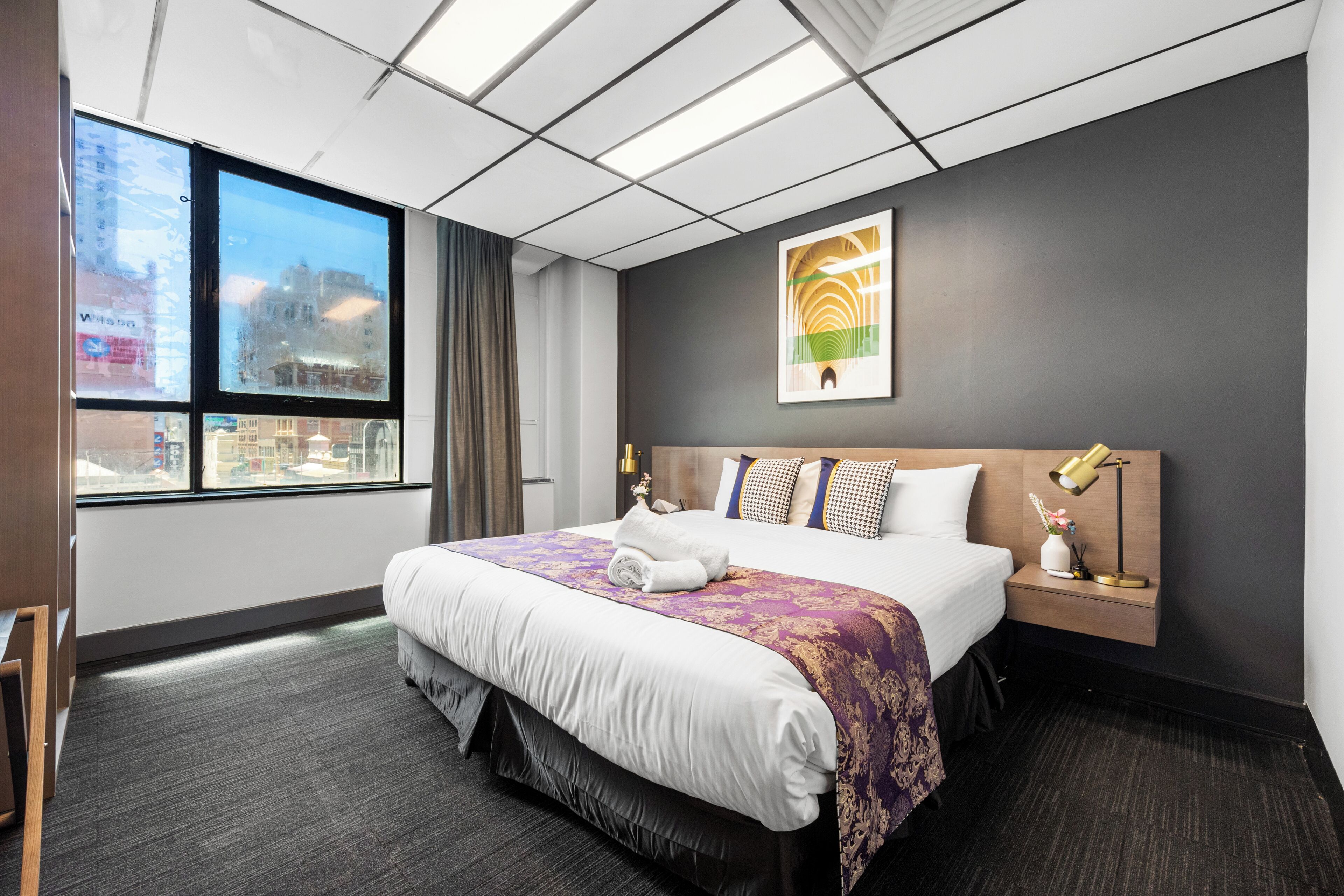 Premium Family Room | 熨斗/熨衣板、免费 WiFi、床单