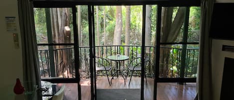 Standaard kamer, kitchenette (Linger a While) | Terras