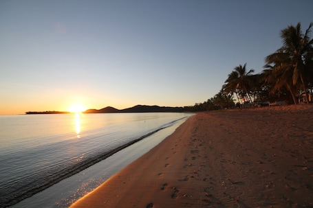 Beach nearby. Seaforth Holiday Units