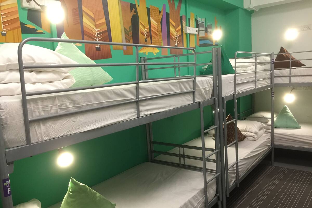 Gemeinsamer Schlafsaal, Gemischter Schlafsaal (1 Bed in 8 Bed)