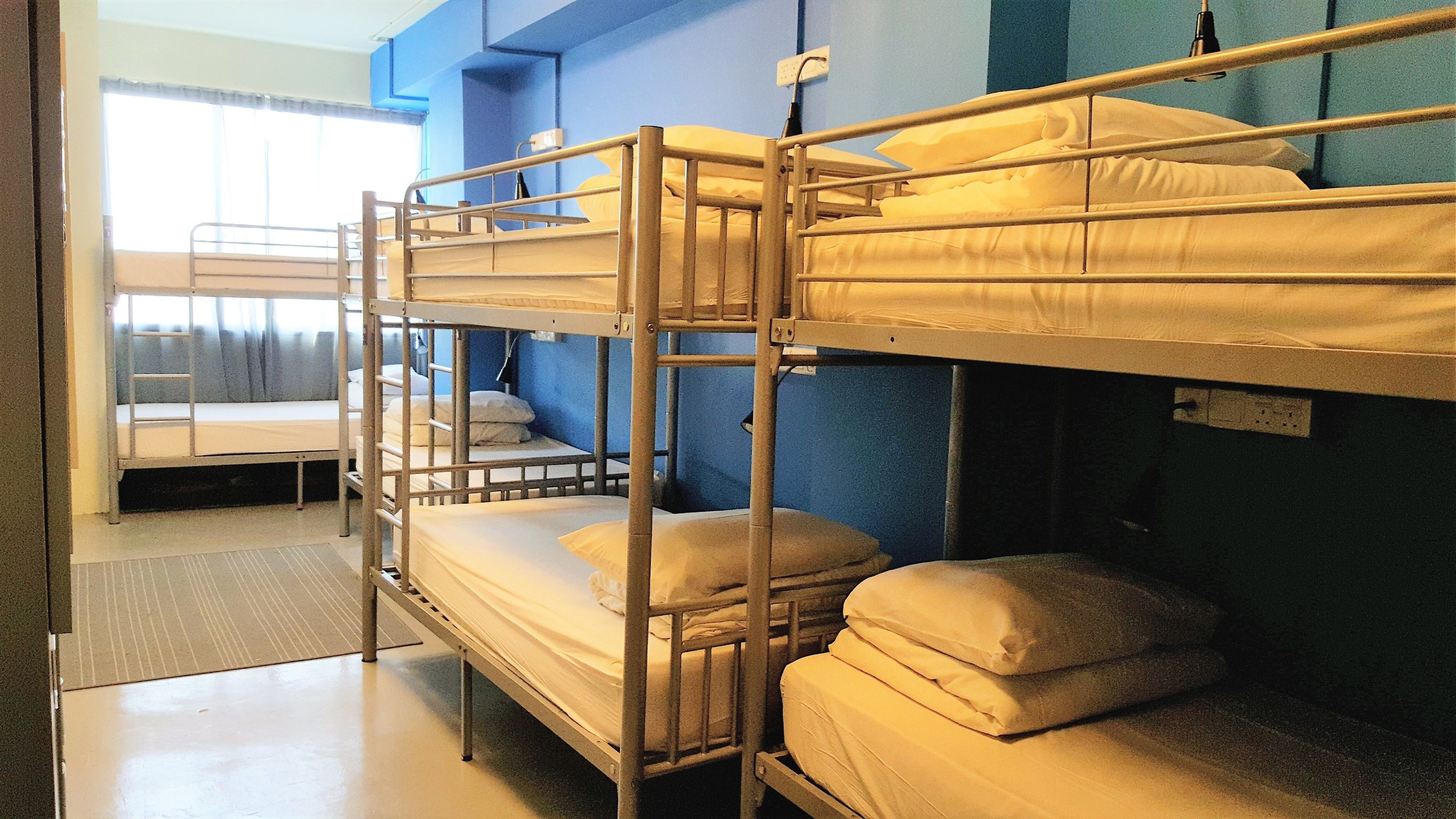 Dormitorio compartido, dormitorio mixto (1 Bed in 10 Bed)