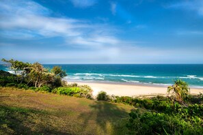 Beach nearby, white sand