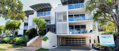 Façade de l’hébergement