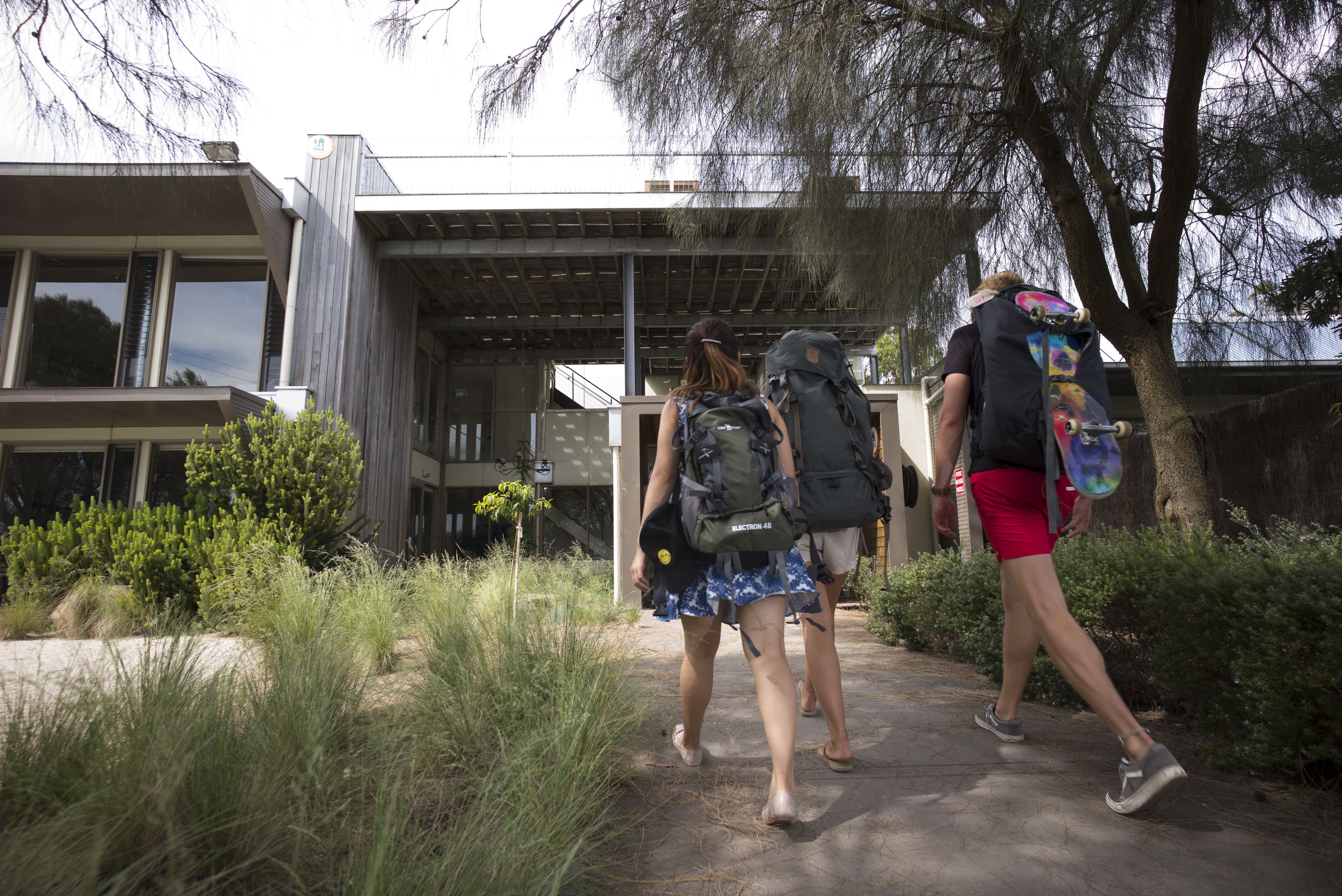 Entrada de la propiedad