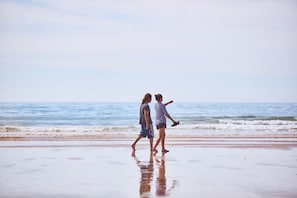Beach nearby, white sand