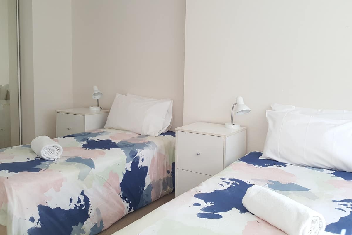 Individually furnished, iron/ironing board, cots/infant beds