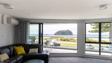 Lägenhet Premium - 2 sovrum - utsikt mot stranden | Balkongutsikt