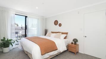 2 間臥室、熨斗/熨衣板、免費無線上網、床單