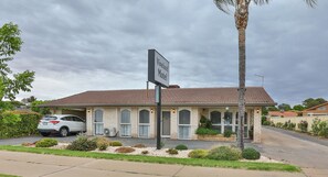 Façade de l’hébergement