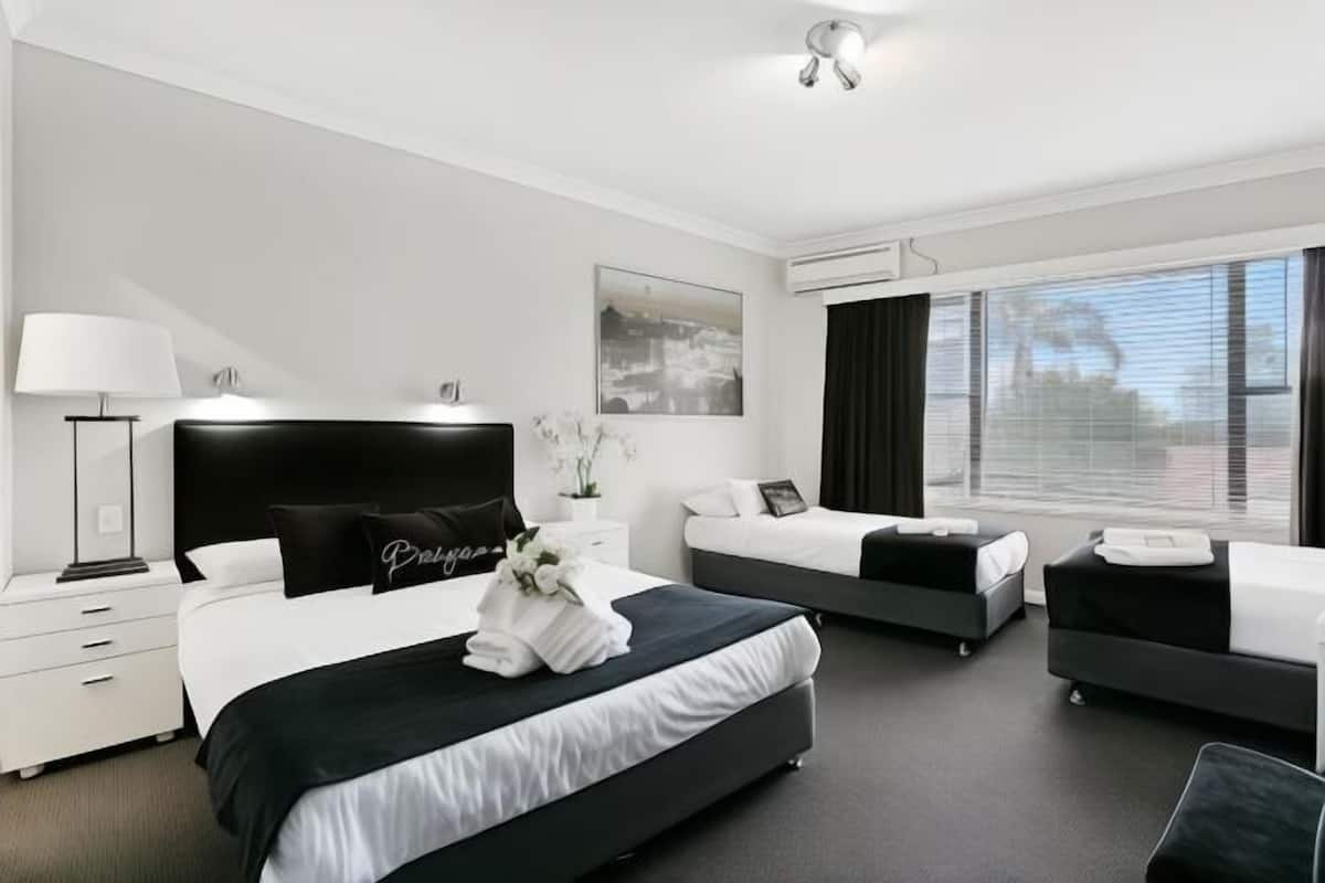 Desk, iron/ironing board (on request), free WiFi, bed sheets
