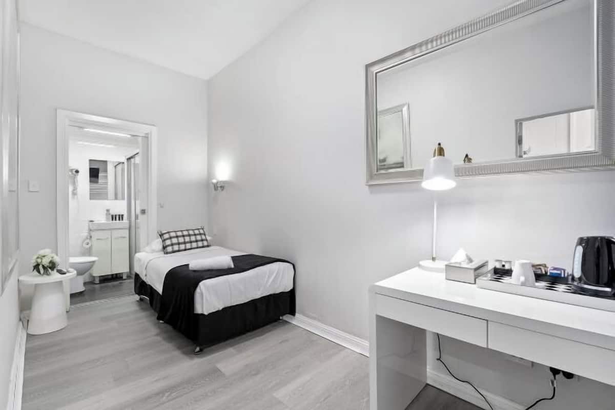 Desk, iron/ironing board, free WiFi, bed sheets