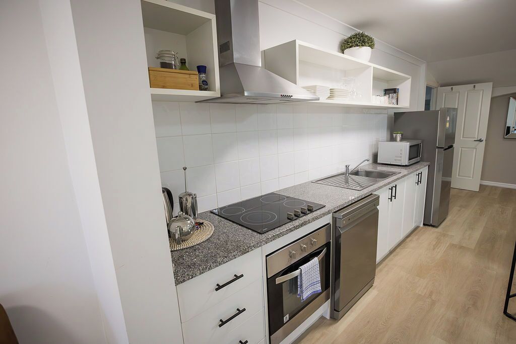 Departamento, Terraza (Apartment 3) | Cocina privada | Cafetera y tetera, refrigerador con congelador y microondas 