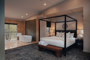 Villa Luxe, 1 très grand lit, non-fumeur, cheminée