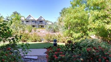 Vue depuis lâhĂ©bergement