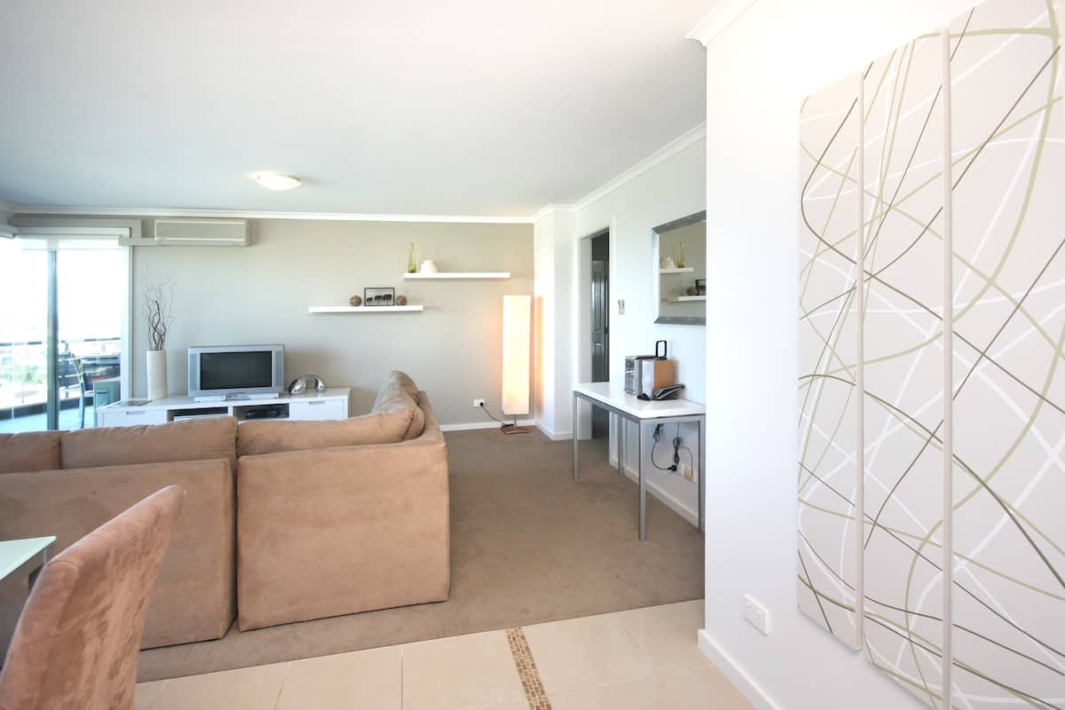 Apartamento estándar, 2 habitaciones, 2 baños | 1 dormitorio, decoración individual, wifi gratis y ropa de cama