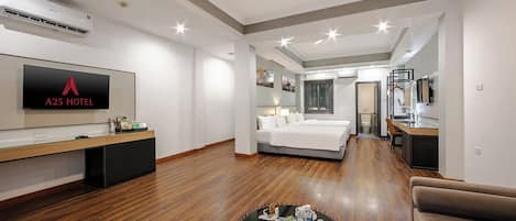 Minibar, in-room safe, blackout curtains, iron/ironing board