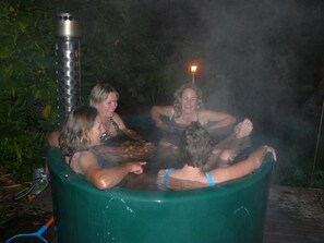 Spabad buiten