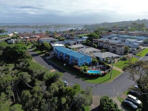 منظر من الجو على ارتفاع عالٍ