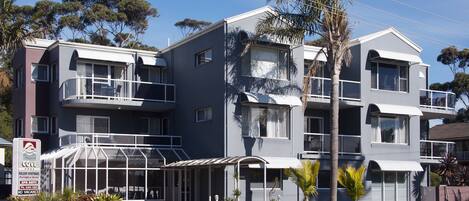 Façade de l’hébergement