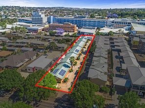 Aerial view - Apollo Lodge (South Toowoomba)