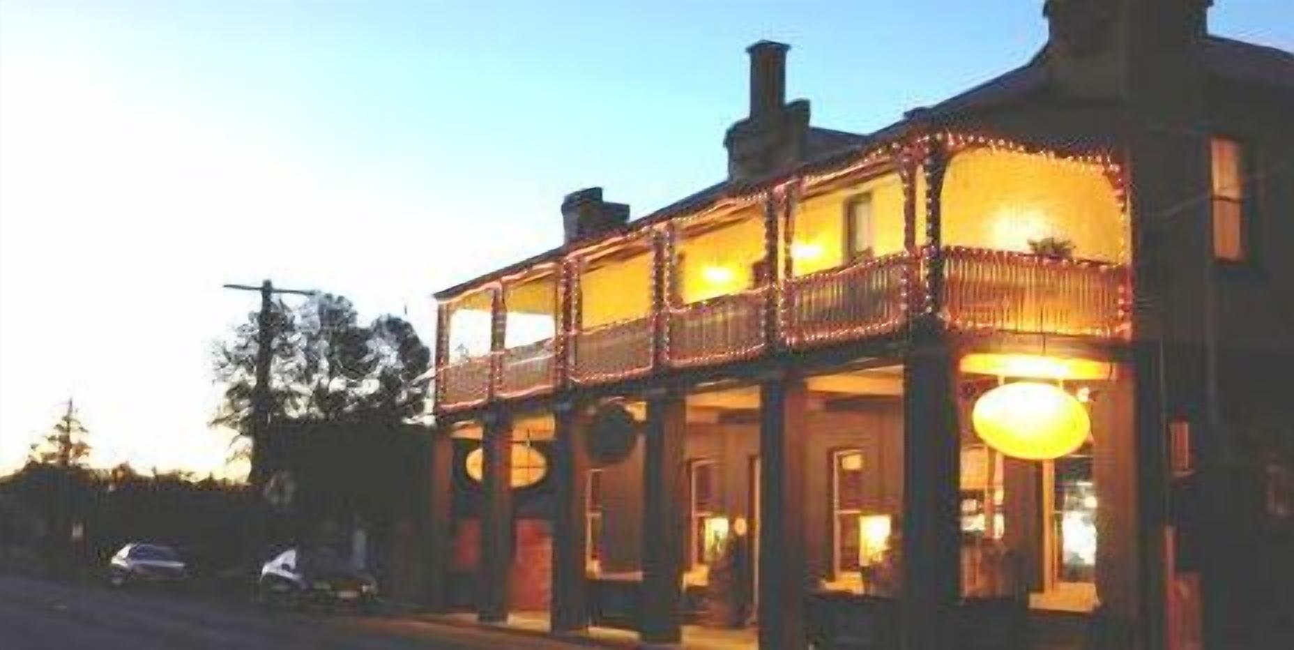 front of property – evening/night