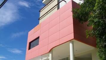 Fassade der Unterkunft