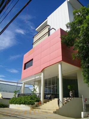 Façade de l’hébergement