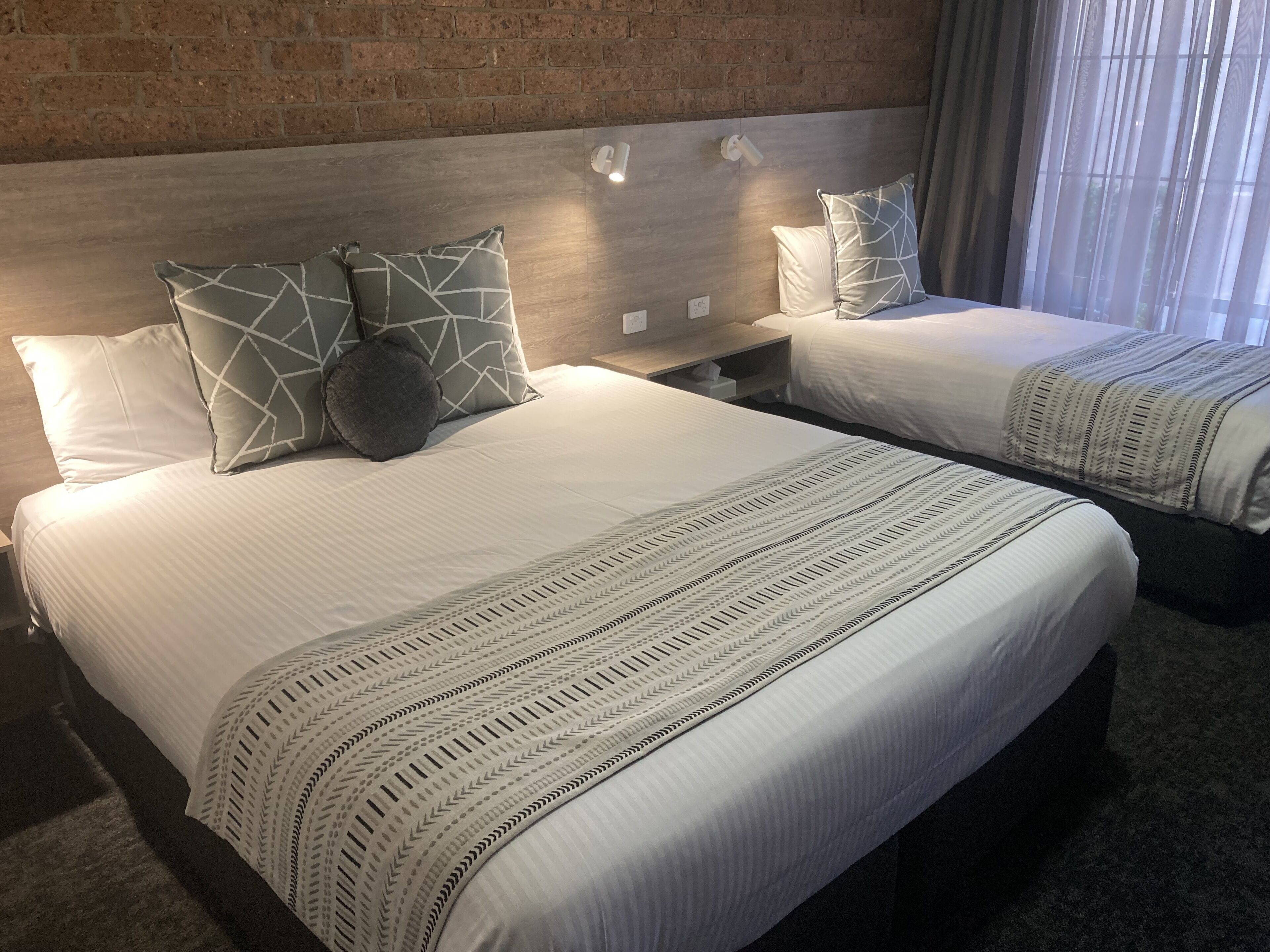 Deluxe Double or Twin Room | Pillowtop beds, individually furnished, laptop workspace
