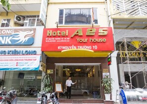 Fassade der Unterkunft