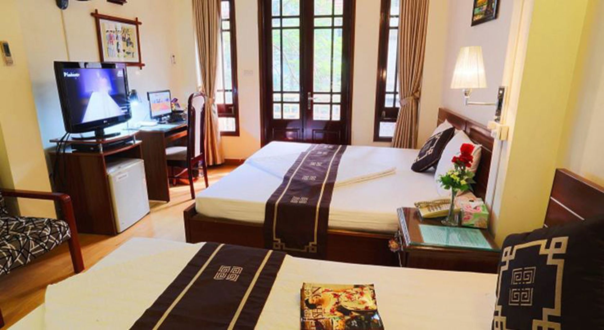 Minibar, in-room safe, blackout drapes, iron/ironing board