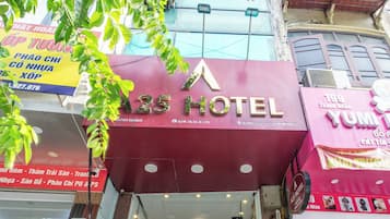 Voorkant van accommodatie