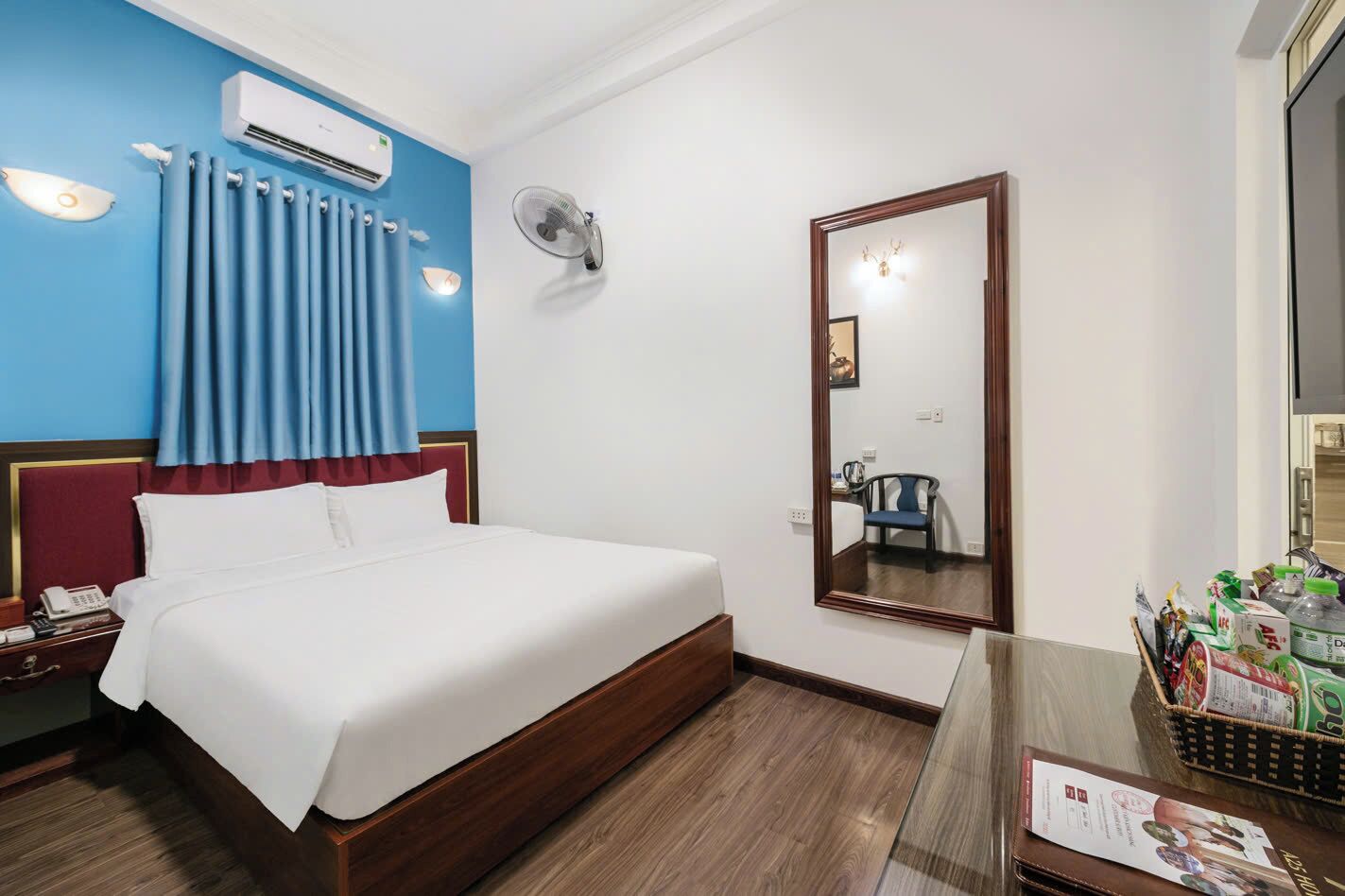 Minibar, in-room safe, blackout drapes, iron/ironing board