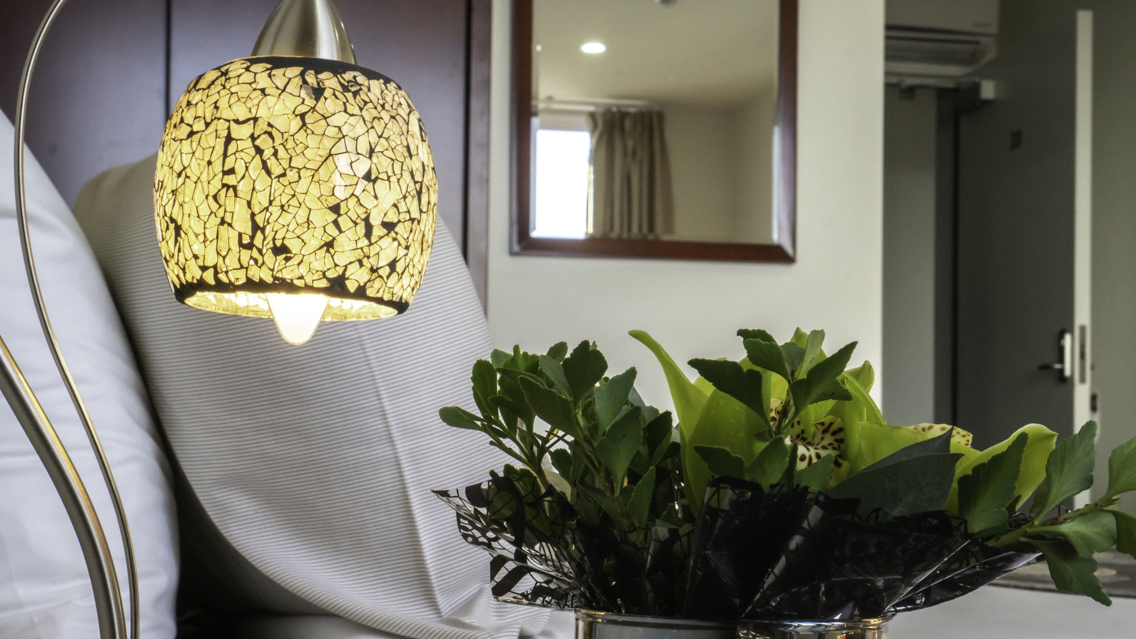 desk, iron/ironing board, free wifi, bed sheets