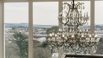 Uitzicht vanuit accommodatie