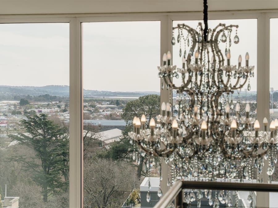 Vue depuis l’hébergement