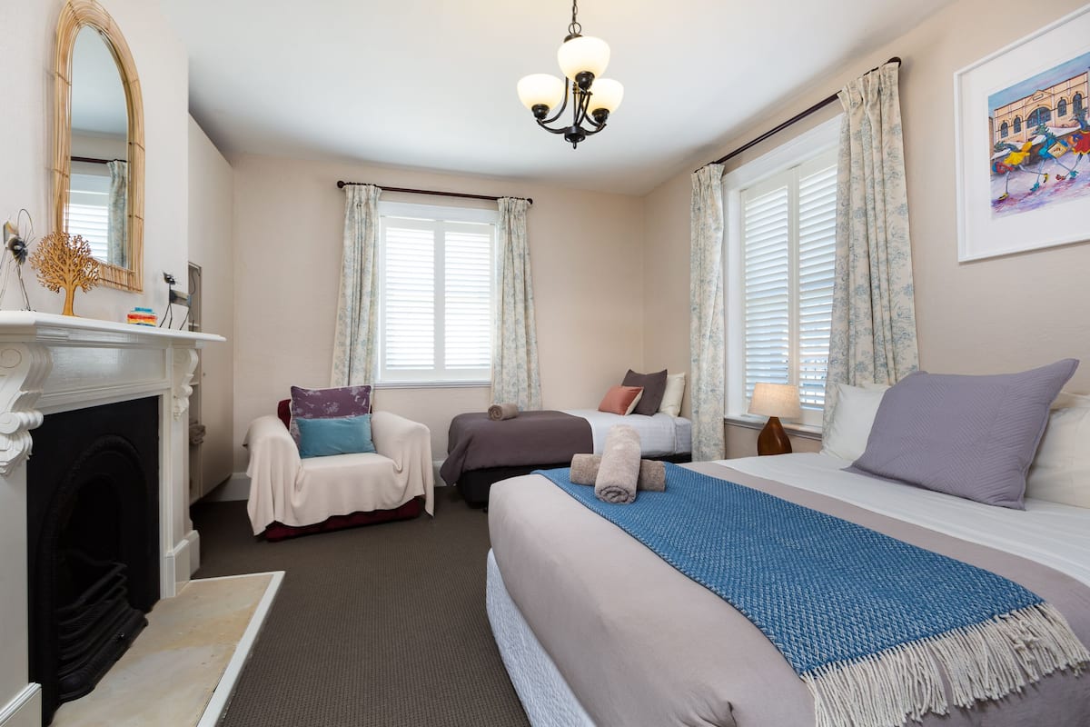 Appartement, 2 slaapkamers (Waterview) | 2 slaapkamers, een laptopwerkplek, geluiddichte muren