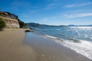 Blick von der Unterkunft