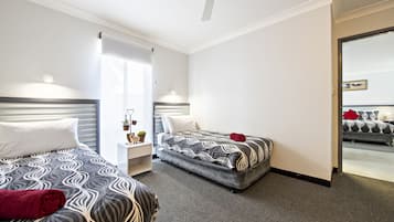 Standard Suite, 2 Bedrooms | Egyptian cotton sheets, pillow-top beds, desk, soundproofing