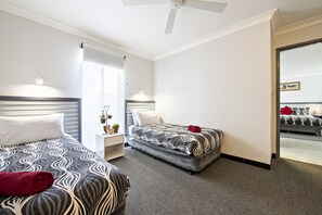 Standard Suite, 2 Bedrooms | Egyptian cotton sheets, pillow-top beds, desk, soundproofing