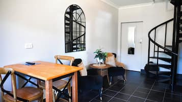 Standard Studio, Non Smoking, Kitchenette (The Loft Suite) | Living area | Flat-screen TV, DVD player