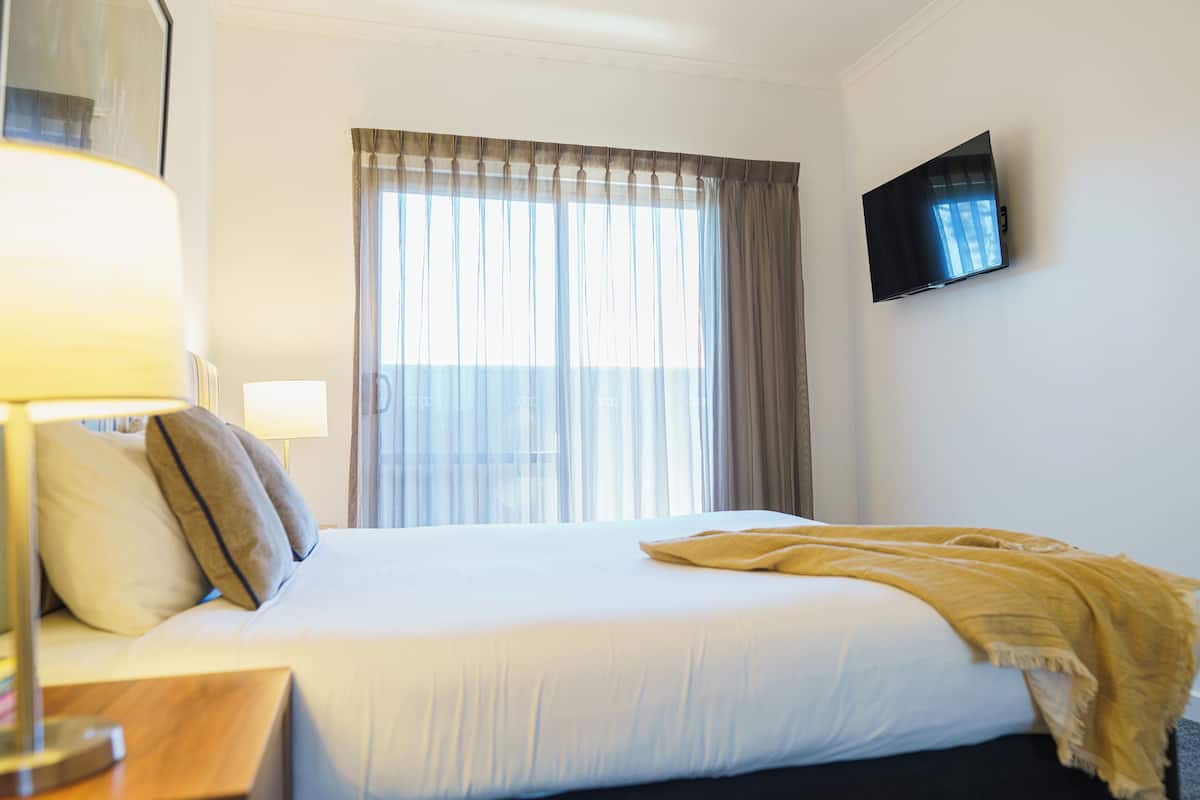 1 habitación y ropa de cama de alta calidad