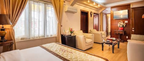 VIP Room | 1 phòng ngủ, nệm cao su hoạt tính (memory foam) 