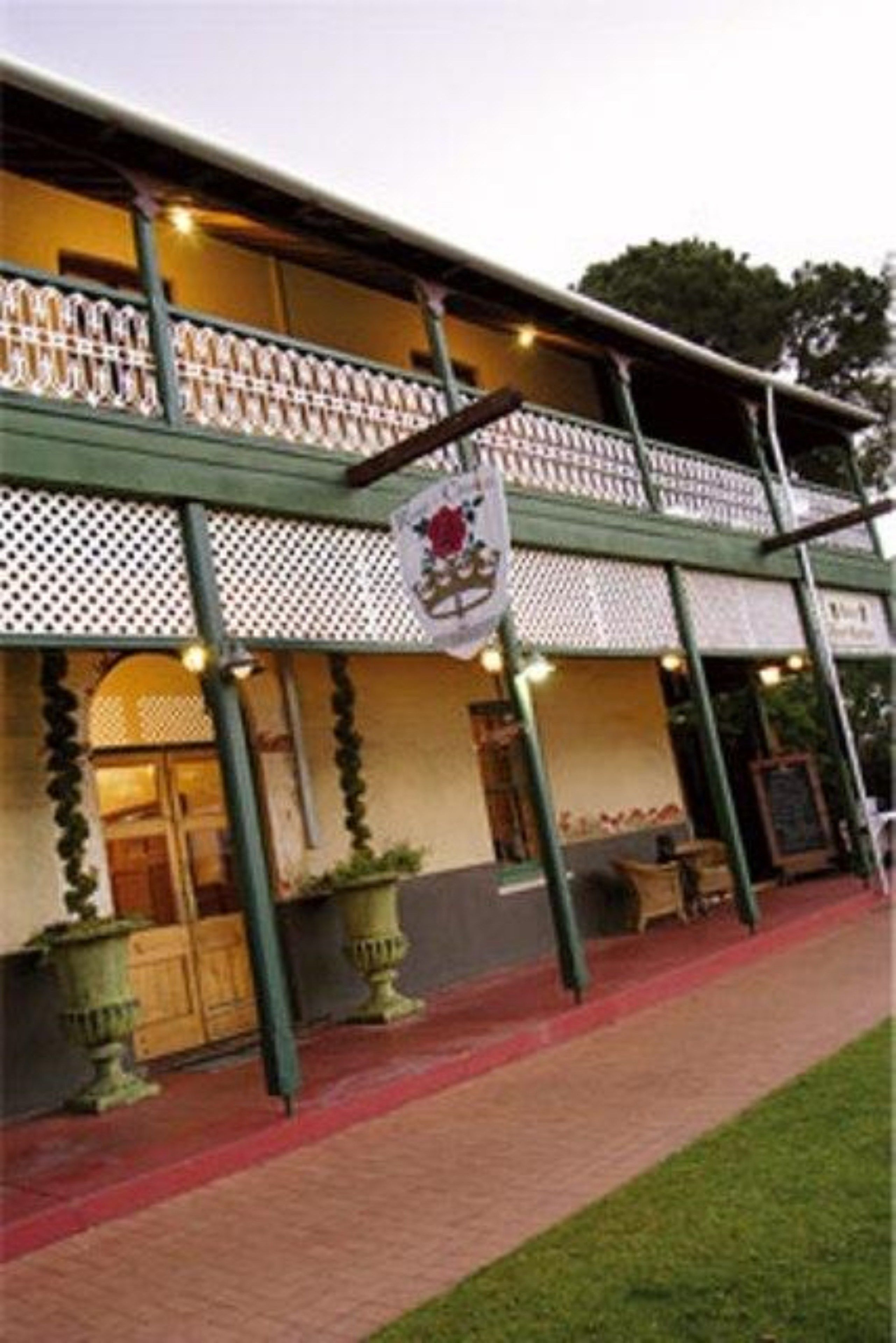 Voorkant van accommodatie