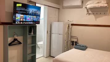 Desk, iron/ironing board, free WiFi, bed sheets