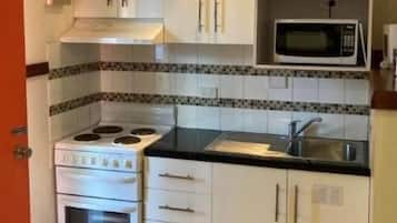 Fridge, microwave, coffee/tea maker